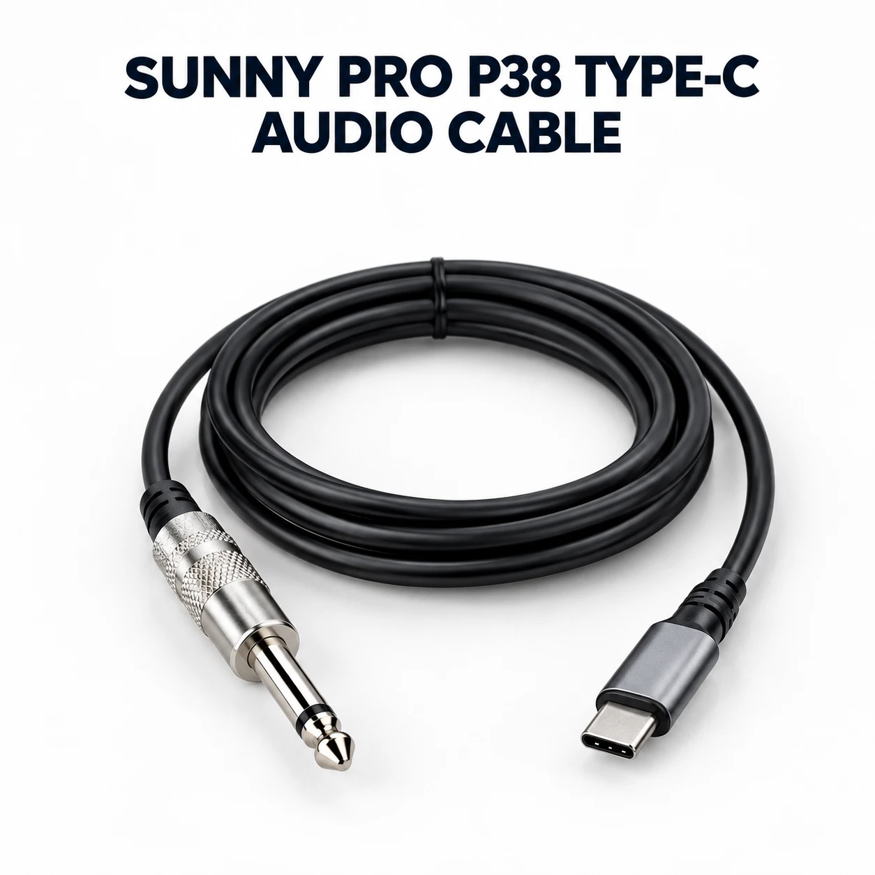 SUNNY PRO P38 TYPE-C PROFESSIONAL AUDIO CABLE
