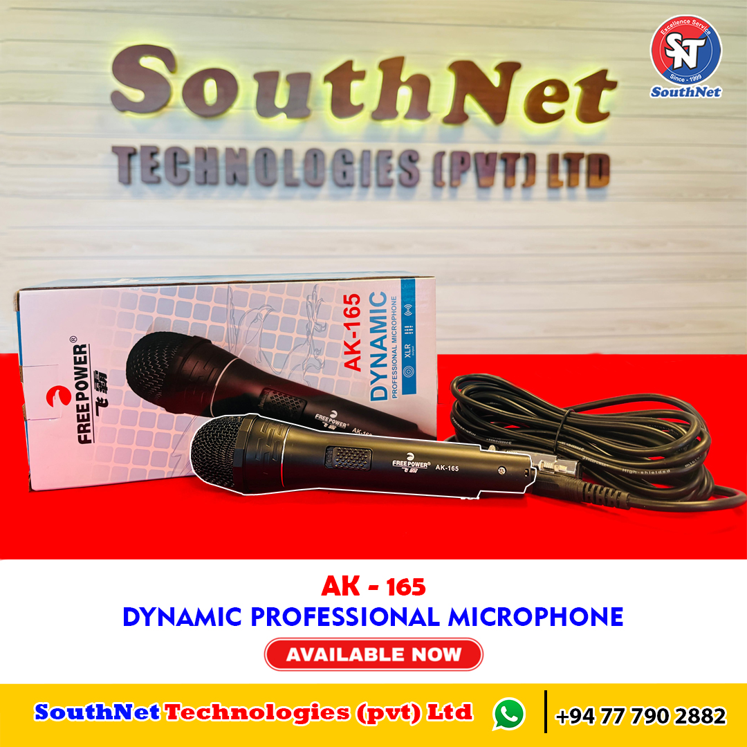AK - 165 DYNAMIC PROFESSIONAL MICROPHONE