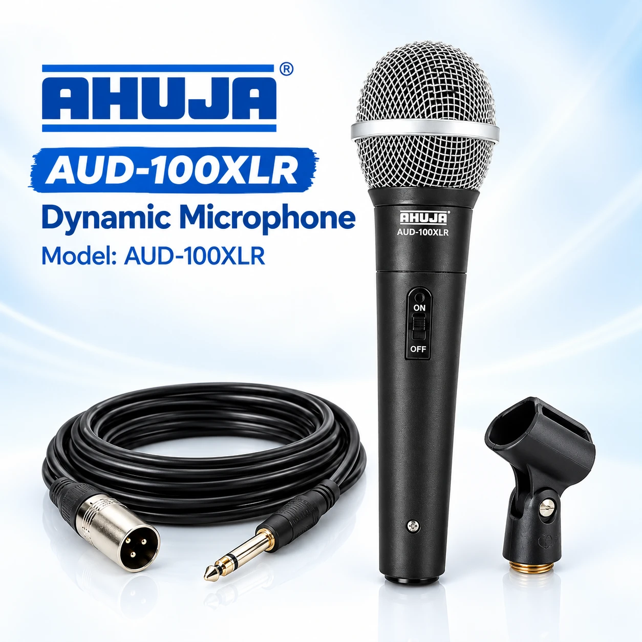 AHUJA AUD-100XLR Dynamic Microphone