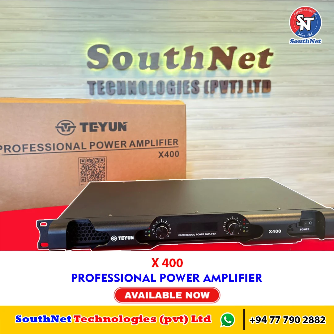 X 400 PROFESSIONAL POWER AMPLIFIER