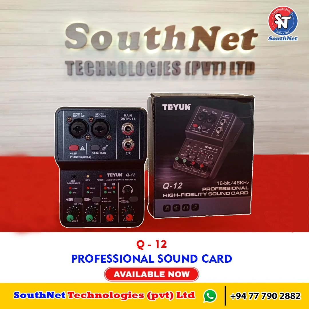 Q - 12 PROFESSIONAL SOUND CARD