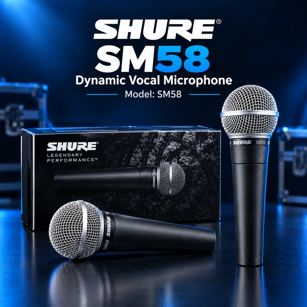 SHURE SM58 Dynamic Vocal Microphone