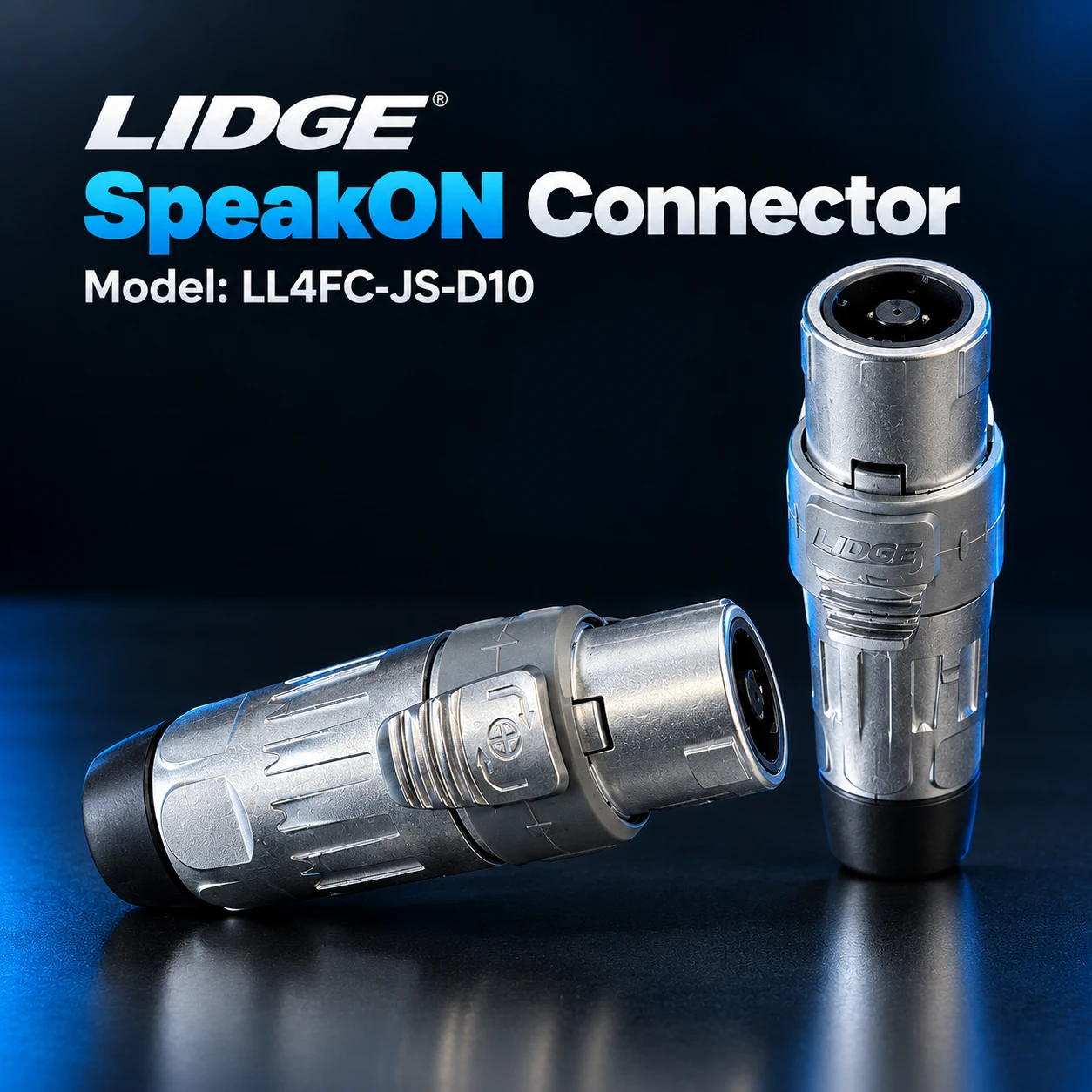 LIDGE LL4FC-JS-D10 SpeakON Cable Connector